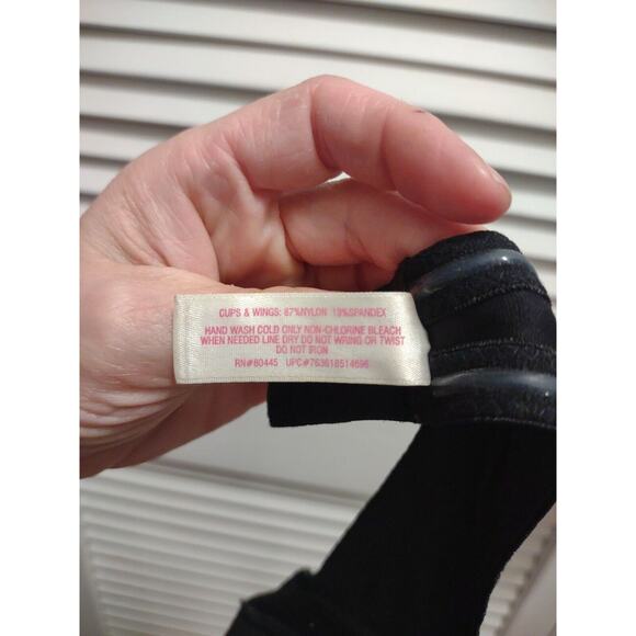 CANDIE'S Size 36B Nylon Spandex Black multiway Wired Push Up Padding Bra - Picture 11 of 11